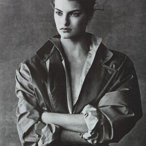 Vintage 1980s - Calvin-Style Marzotto Italy Herringbone Darted Bomber, 8 or LRG